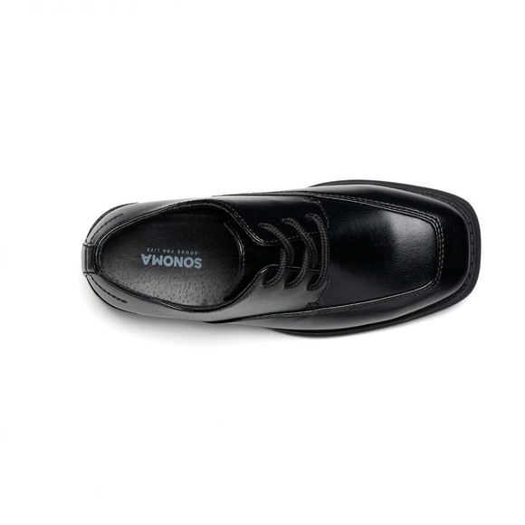 Sonoma Goods For Life Classic dress shoes. Black Oxford Shoes - Picture 4 of 6